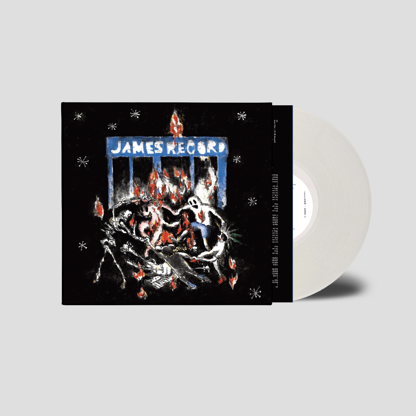 예약판매[PRE-ORDER] 제임스레코드 컴필레이션 &#039;여름&#039; (JamesRecord Compilation) [투명 화이트 컬러 LP] [250장 한정반]